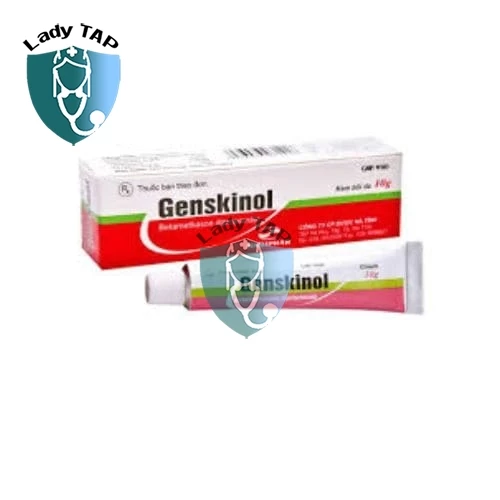 Genskinol Cream 10g Hadiphar - Thuốc điều trị bệnh về da 